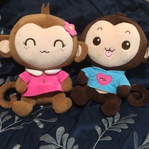 New Monkey Plushies